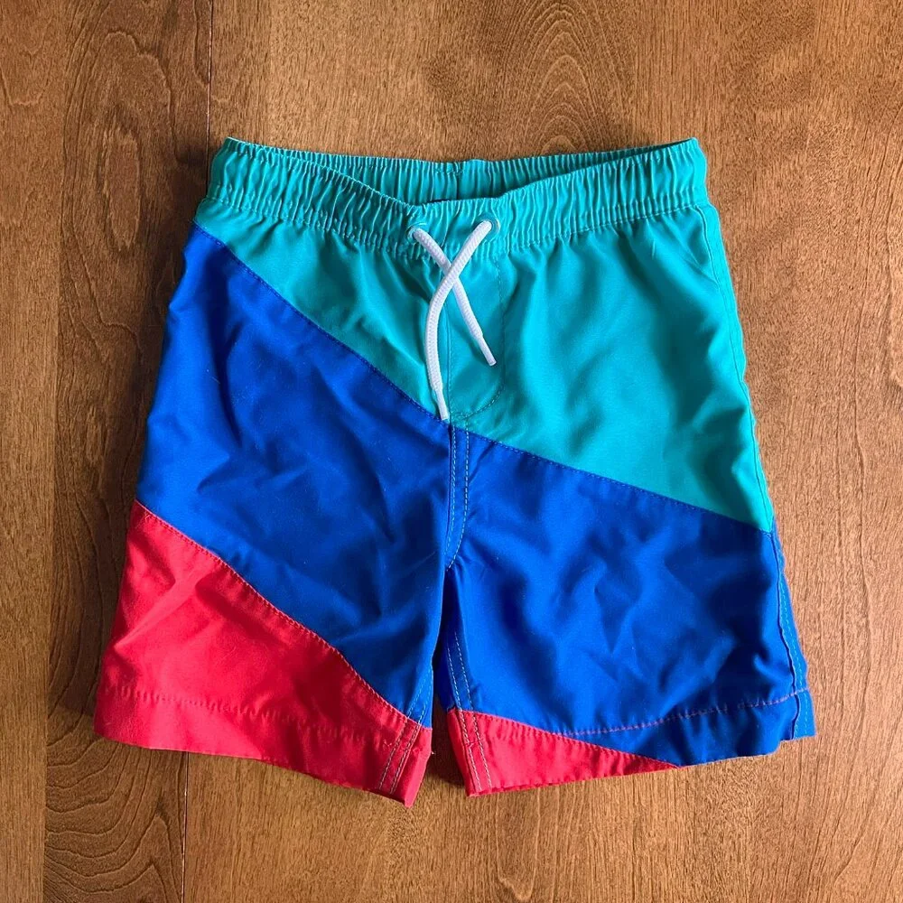 Lands' End swim trunks XS 4-5